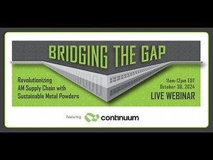 Bridging the Gap Revolutionizing AM Supply Chain with Sustainable Metal Powders