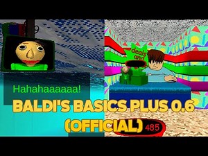 Baldi Caught?! | Baldi's Basics Plus 0.6 New Pitstop/New Items (Official)