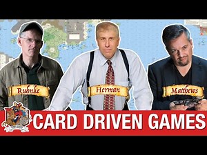 Card Driven Games - Design Discussion with Mark Herman, Volko Ruhnke & Jason Matthews