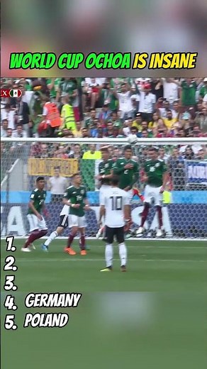WORLD CUP OCHOA IS INSANE #football #soccer #worldcup