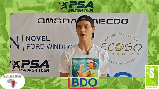 The heat is ON! 🎾🔥 Wanderers Sports Club is where all the squash action is happening today top plays, big moments, unforgettable energy. Watch LIVE : https://oneuptwo.com//show?mm6wodnubzyrj8oomspg #PSA #BDO #squash #powerlineafrica #SportWrap | Sport Wrap