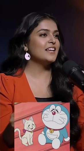 Doraemon ki girlfriend ka kya naam hai the motor mouth show #podcast #shorts #viralvideo