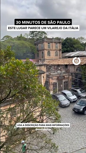 ESTE LUGAR PARECE UM VILAREJO DA ITÁLIA - O VELHÃO MAIRIPORÃ #turismo #viagem #passeio