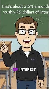 MINIMUM PAYMENTS ARE A TRAP (Here's the math) #investing #money #finance #bank