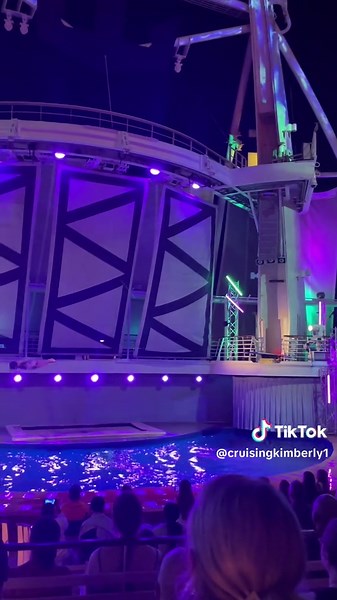 Exploring Aqua 80 Show on Oasis of the Seas