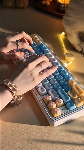 [ASMR] Cozy Aesthetic Mechanical Keyboard – Soothing Typing ASMR!