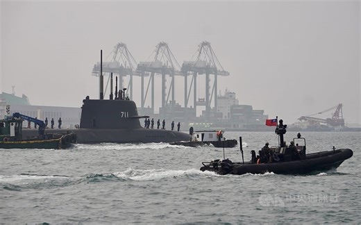 Taiwan's indigenous defense submarine begins 6th sea trial - Focus Taiwan