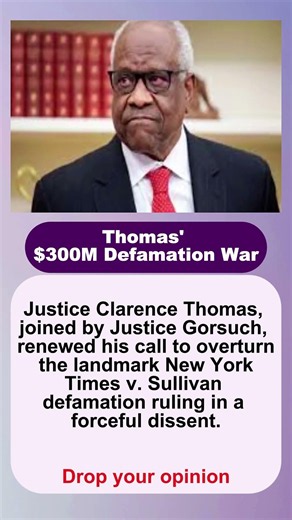 Thomas' $300M Defamation War