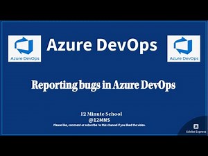 Azure DevOps | How to Report an Issue in Azure DevOps #devops #devopstutorial #testing