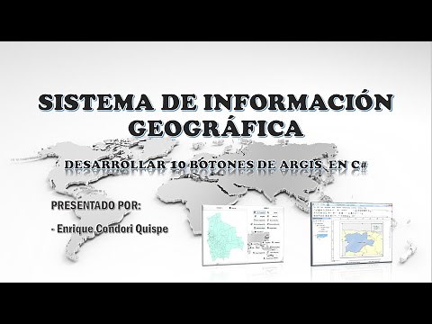 10 Botones con ArcObjects en Visual Studio C#
