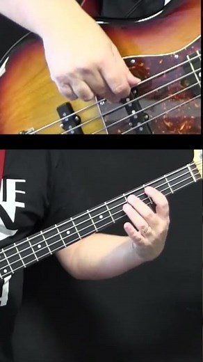 How To Play Bass Crocodile Rock La LA La La Slow Version #bassguitar #bass #bassline