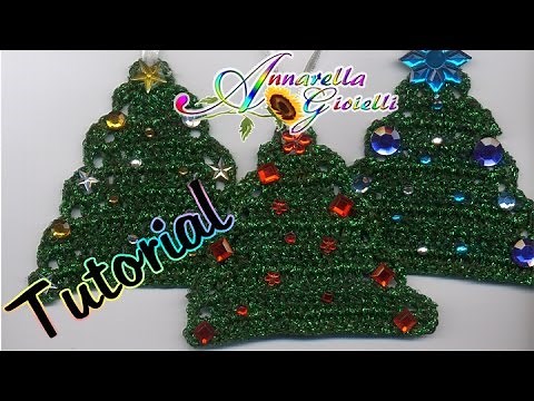 Tutorial Alberello di Natale all'Uncinetto | How to crochet a Christmas Tree