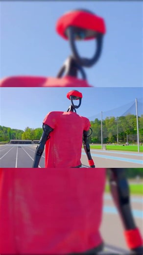 World's Fastest Man Vs Robot! #robotvsman #worldsfastestman #mrbeast #speedtest #trending