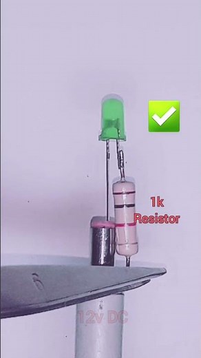 How to Connect an LED to 12V DC Using a Resistor