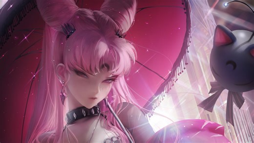 sakimichan绘画过程 第七十二期 wicked lady