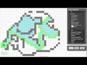 「PathFindings.js」でスタートからゴールまでのルートを「A*法」で探してみた
