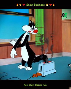 🐤💔 Snow Business 🐱💖🔥 | Frosty Foes & Feathery Fumbles in a Blizzard of Laughs! ❄️😂⛄ #SnowBusiness #TweetyAndSylvester #LooneyTunes #ClassicCartoon | Classic Cartoon