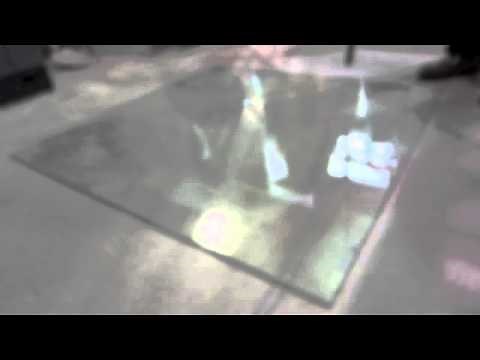 Tempered Glass Breaking