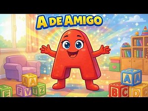The Letter A | A for FRIEND | Educational Children's Music