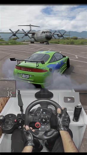 Paul Walker Gave them a Massive Headstart in 1000HP Mitsubishi Eclipse 🔥 | Forza Horizon 5 #shorts