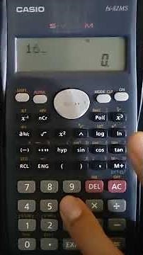 Cómo ELEVAR AL CUADRADO en Calculadora Científica