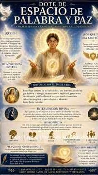 Dote de espacio de palabra y paz