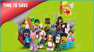 Save 20% on LEGO minifigures for a limited time only
