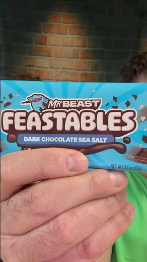 MrBeast Feastables Dark Chocolate and Dark Chocolate with Sea Salt Review