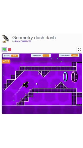 trying to beat hexagon force in scratch