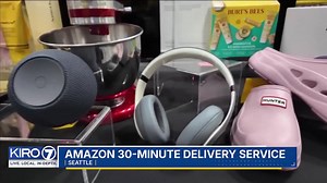 VIDEO: Amazon 30-minute delivery service