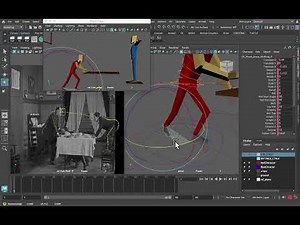 Parkour 3D Animation | Maya Animation Timelapse Blocking Stage | with Intro Speech