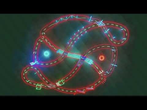 Incredible racetrack of the 2019 FAI World Drone Racing Championship Grand Final