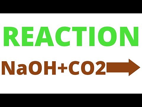 Sodium Hydroxide(NaOH)+Carbon dioxide (CO2).The Balanced chemical Equation between NaOH and CO2