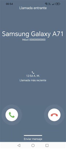 incoming call samsung galaxy A71 (one ui 3.1) fake call