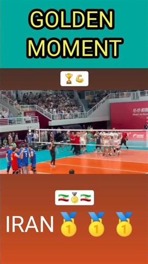 GOLDEN MOMENT: IRAN RAIH MEDALI EMAS VOLI PUTRA ASIAN GAMES 2023