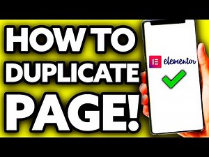 How To Duplicate Page In Wordpress Elementor 2025