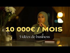 5 idées business à lancer en 2025 + crée ton site internet en 5 minutes ( de 0 à 10k/mois )
