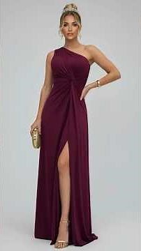 49 Vestidos Longos Marsala Perfeitos para Festa, Casamento, Madrinha, Convidada