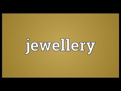 Jewellery Meaning