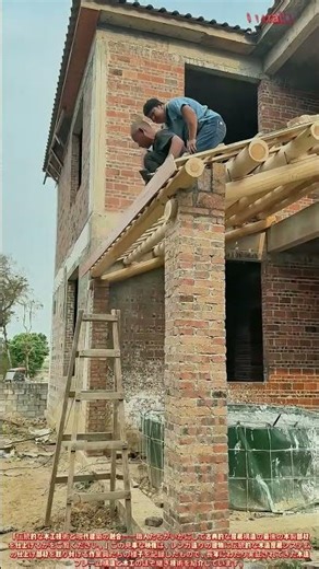 伝統的な木造屋根！軒先と垂木の取り付け