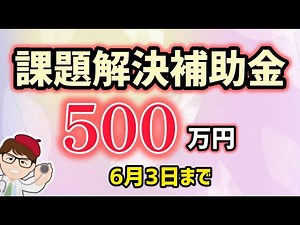 課題解決補助金・５００万円・申請締切６月３日まで・令和６年度・フェムテック等サポートサービス実証事業費補助金・多様な人材の活躍による企業価値向上促進事業【マキノヤ先生】第1794回