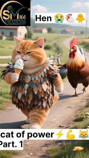 Shocking Cat vs Hen Fight – Hen Defeated! 😱