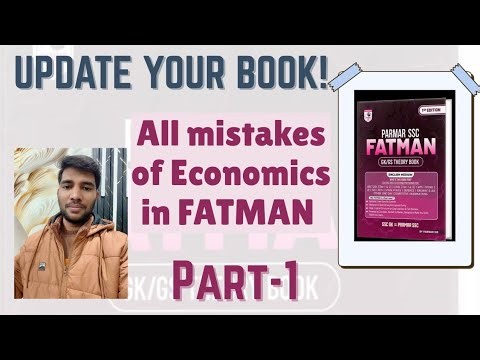 UPDATE YOUR BOOK FATMAN #fatmanbook #parmarssc #rrbntpc #economics #ntpcstaticgk #rrbgroupd #ntpcpyq
