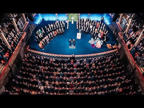 2022 Nobel Prize award ceremony