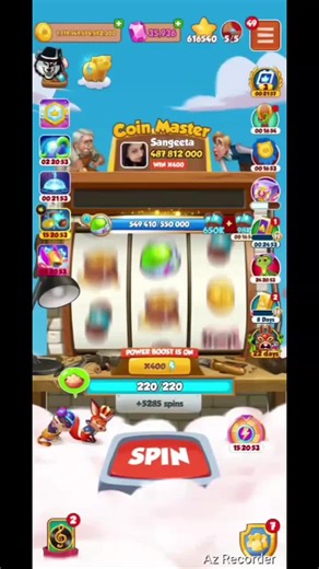 Cómo completar 650K Bar en Coin Master