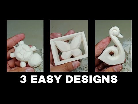 3 EASY SOAP CARVING DESIGNS | PERLA SOAP | franzartz