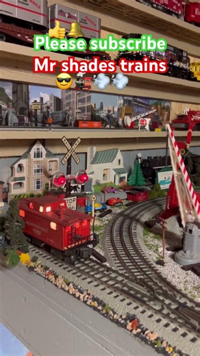 My N’scale shelf layout #nscale #layout #mr #shades #train