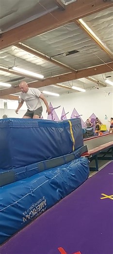 Front and Back Flipping 4 15 26 #adultgymnastics #flip #gymnastics #gymnast #tumbltrak