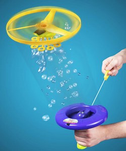 Gazillion Sky Bubbles: A flying bubble maker!