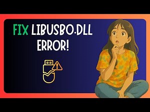 How To FIX "Libusb0.dll Missing" in Windows 11